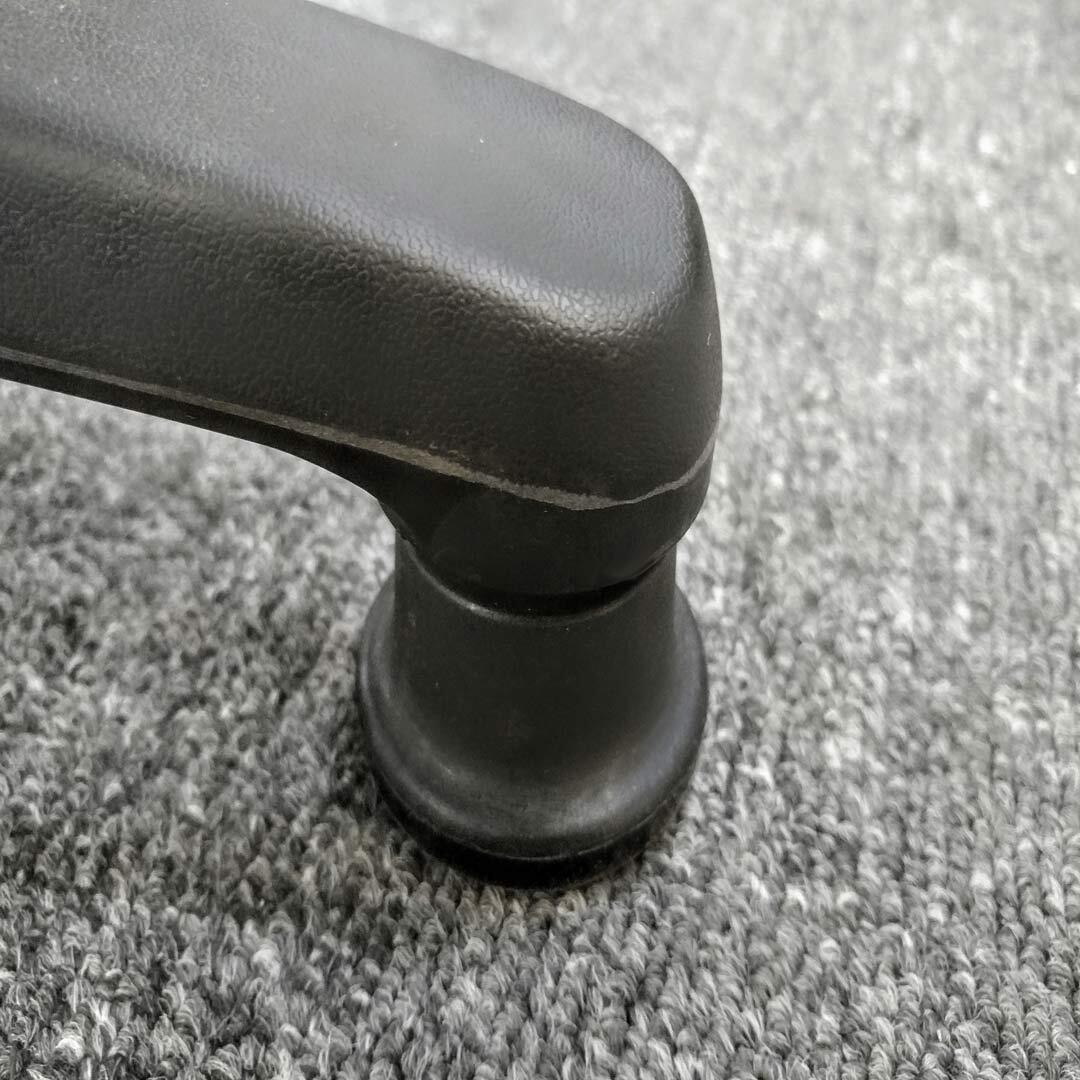 Office Chair Plastic Black Castor Glides Set of 5 