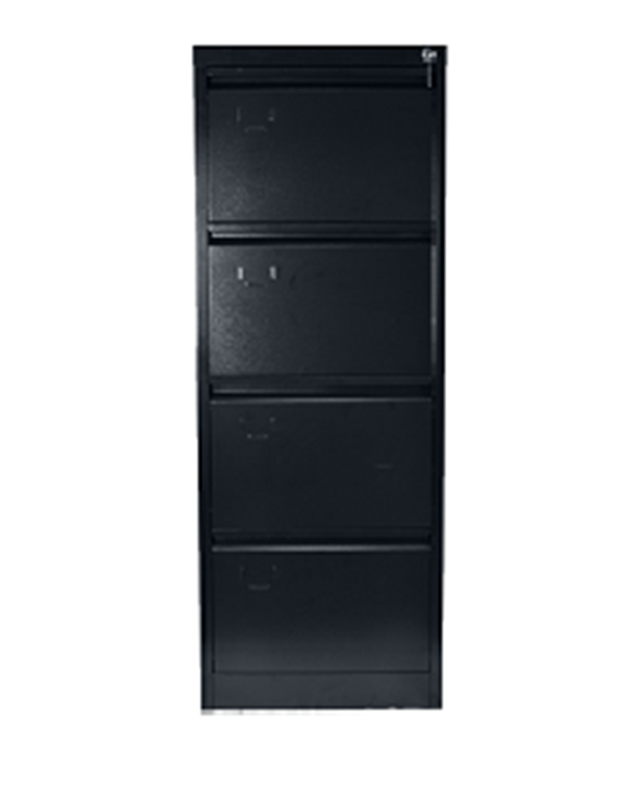 4 Drawer Storage Office Steel Metal Filing Cabinet Black GOPHD-MFC4BK