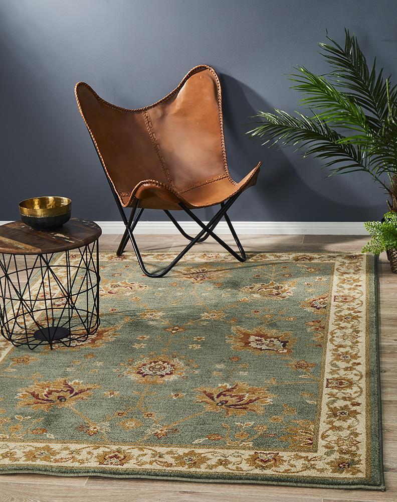 Rug Culture Classic Chobi Design Flooring Rugs Area Carpet Blue 230x160cm