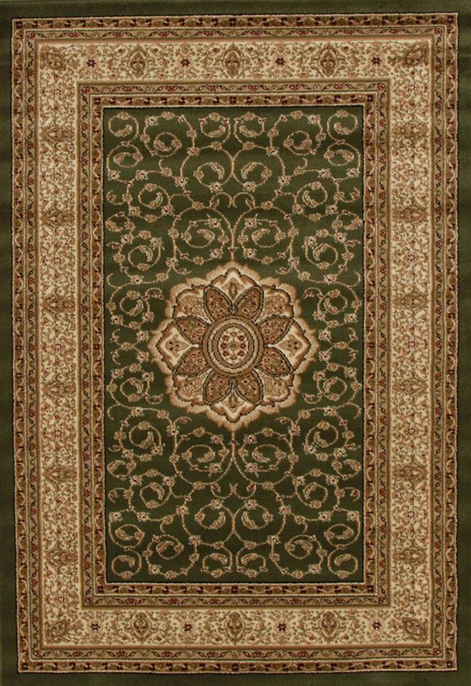 Rug Culture Medallion Classic Pattern Flooring Rugs Area Carpet Green 290x200cm