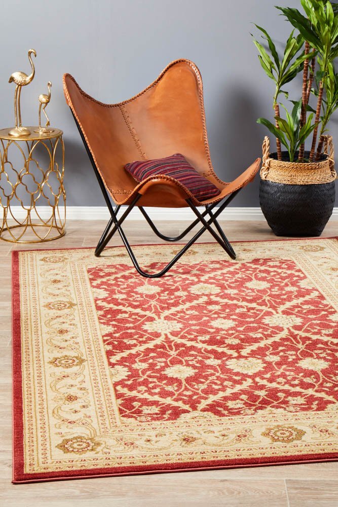 Rug Culture Chobi Design Flooring Rugs Area Carpet Red Bone 400x300cm