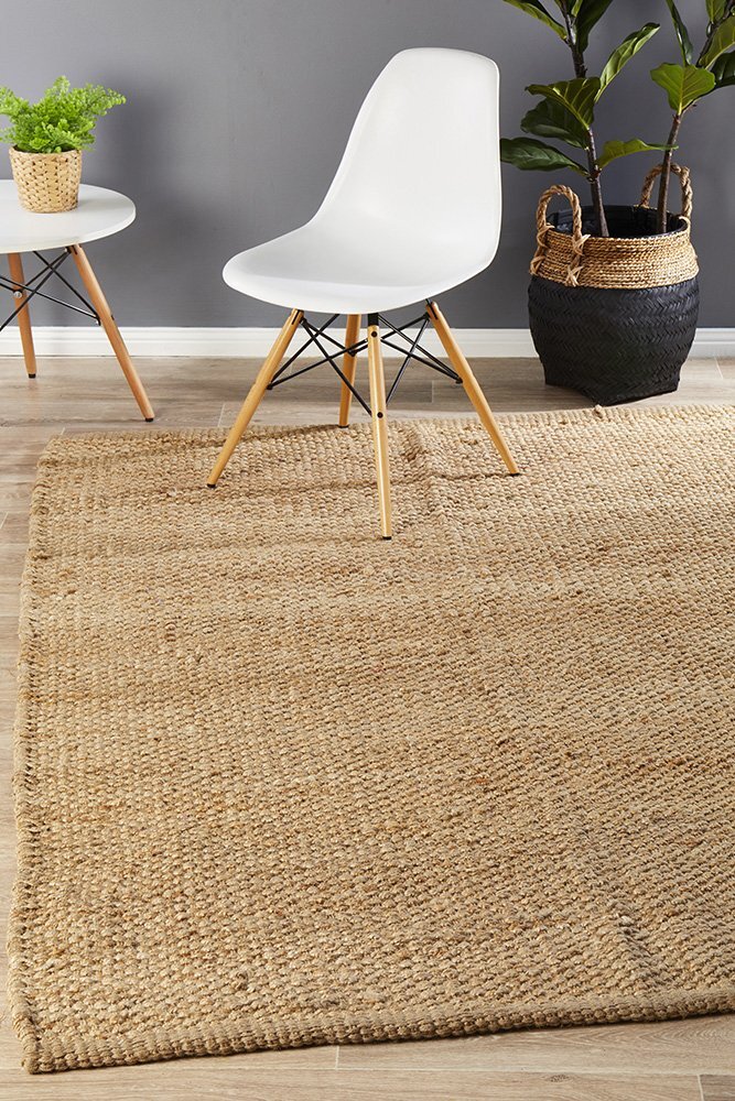 Rug Culture Natural Fiber Basket Weave Flooring Rugs Area Carpet 220x150cm