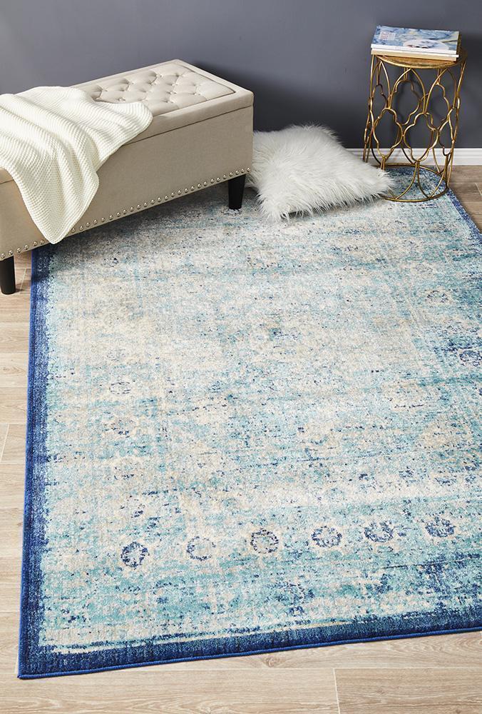 Rug Culture Wind Stunning Designer Floor Area Rugs Blue  ANA-261-BLUE-290X200cm