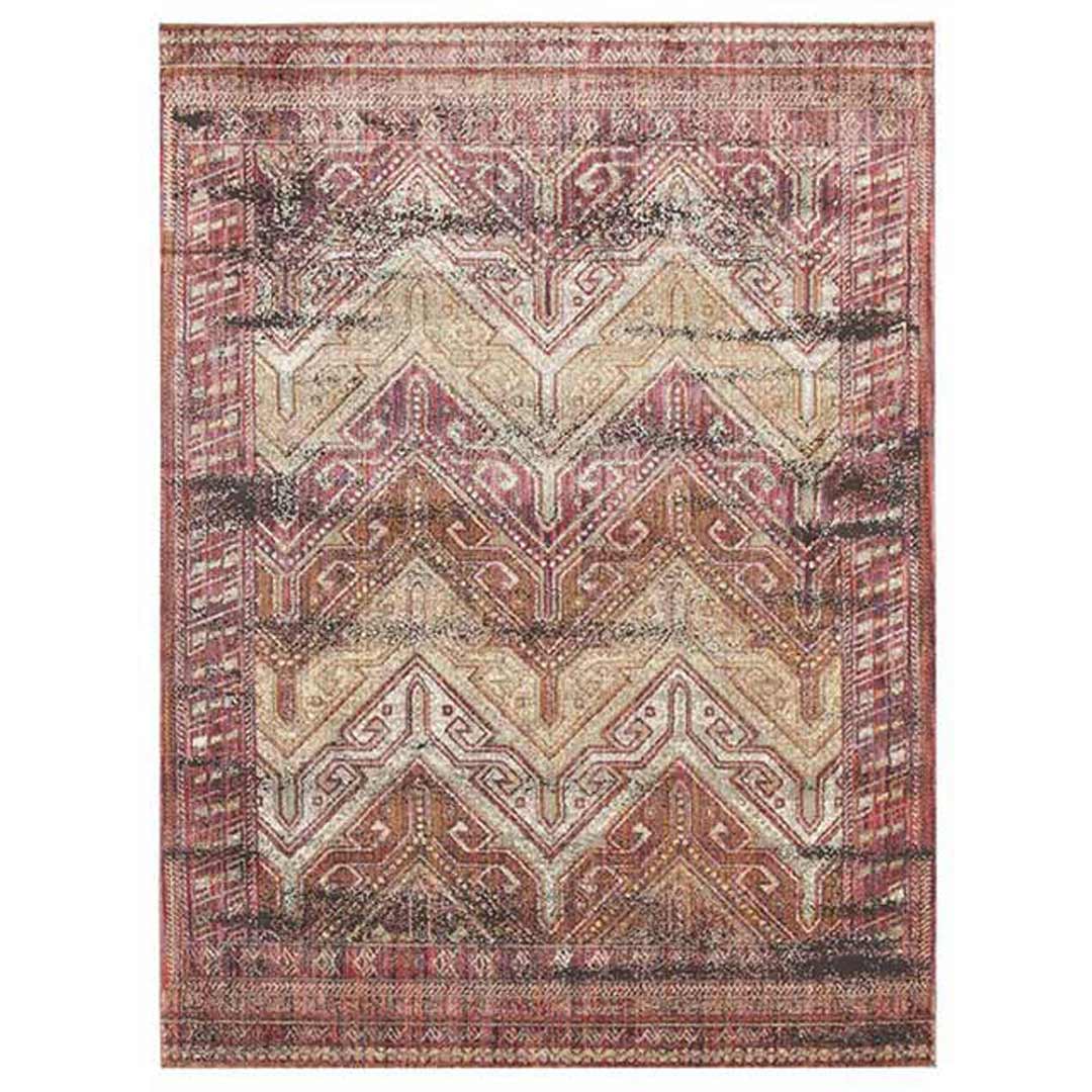 Rug Culture Fluid Sunrise Modern Red Floor Area Rugs JEZ159RED400X300cm