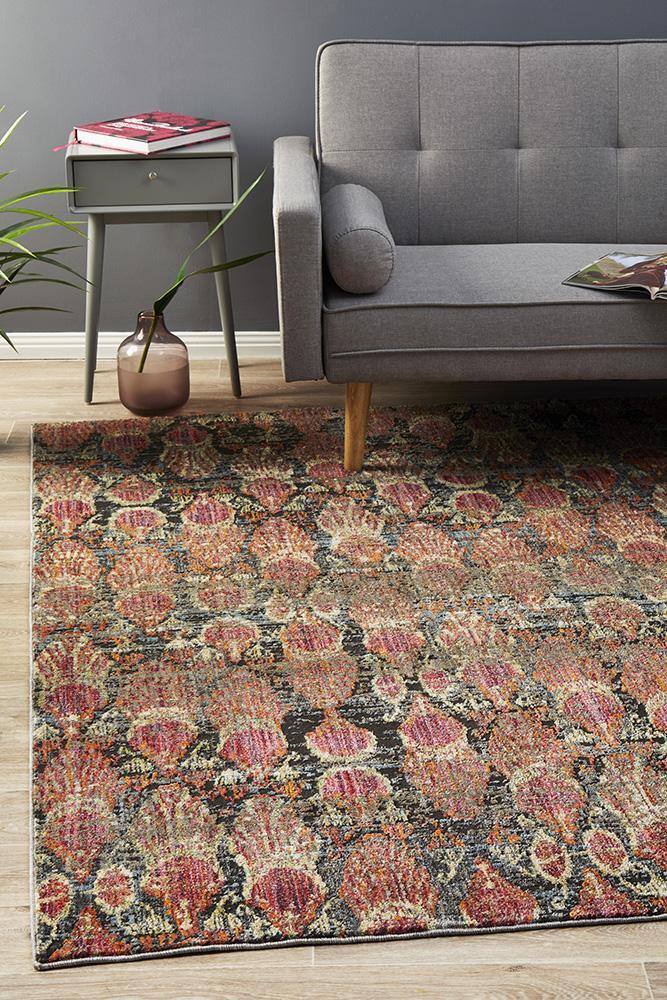 Rug Culture Fluid Eclipse Modern Red Floor Area Rugs JEZ162RED400X300cm