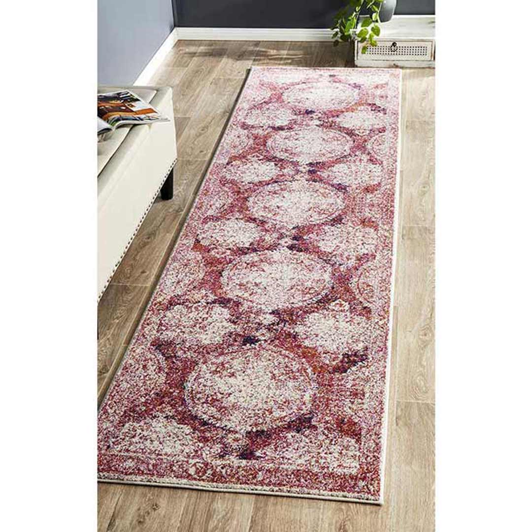 Rug Culture Museum Byron Fuschia Runner Rugs MUS862FUS500X80cm