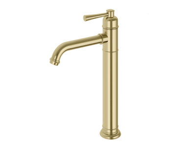 Single-lever modern farmhouse tapware with clean lines and subtle heritage detail