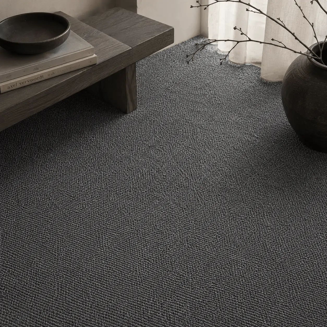Victoria Carpets Urban Style grey carpet in a modern interior