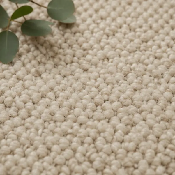 Wool and natural fibre carpet texture