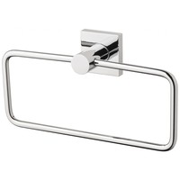 Phoenix Tapware Metal Guest Towel Holder RADII RS893 CHR Square Chrome