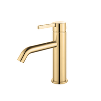 Basin Mixer Brushed Brass Zenmo WT 6501BB