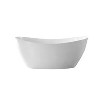 Bravo 1500Mm Free Standing Bath Tub Gloss White Zenmo BT 281S