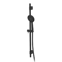 Greens Tapware Bathroom Rail Shower Multi Function Handset Matte Black Astro 52800MB