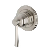 Cromford Shower Wall Mixer Brushed Nickel Complete Kit Phoenix Tapware 134-2800-40-1