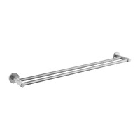 750Mm Double Towel Rail Brushed Nickel Zenmo BND69036B-30
