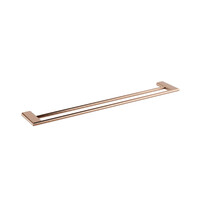 750Mm Double Towel Rail Champagne Copper Zenmo CC21036B-30