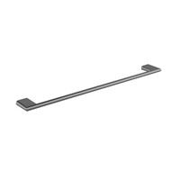 600Mm Single Towel Rail Gun Metal Zenmo KG21036