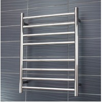 Radiant Heated Towel Ladder 530mm x 700mm 8 Bar Electronic Clothes Towel Warmer Chrome RTR530