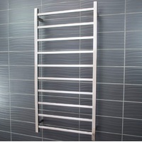 Radiant Heated Towel Ladder 600mm x 1200mm 10 Bar Electronic Clothes Towel Warmer Chrome STR02