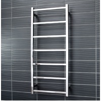 Radiant Towel Ladder 500mm x 1130mm 7 Bar Clothes Towel Rail Chrome SLTR02-500 Non Heated