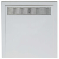 Shower Base White Stainless Steel Zenmo SB-MC9090CH