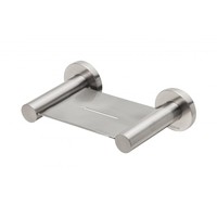 Phoenix Tapware Soap Dish Brushed Nickel Round Plate Metal RADII RA895 BN 