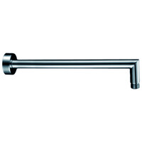 35Cm Round L Shape Shower Arm Chrome Zenmo SH G006