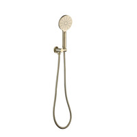 Shower Head On Bracket Brushed Brass Zenmo TP008BB