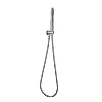 Slim Shower Head On Bracket Brushed Nickel Zenmo TP008BN-S
