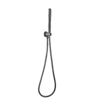 Slim Shower Head On Bracket Gun Metal Zenmo TP008GM-S