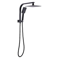 Compact Twin Shower Set Matte Black Zenmo TP1019BK