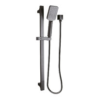 Shower Head On Rail Matte Black Zenmo TP1101BK