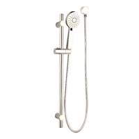 Shower Rail With Soap Dish Brushed Nickel Zenmo TP7350BN