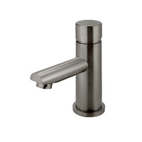 Bathroom Basin Mixer Tap Round Pinless Shadow Meir MB02PN-PVDGM