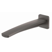 Phoenix Tapware Bathroom Wall Basin Outlet Spout Mekko Gun Metal 115-7610-30