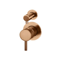 Round Diverter Mixer Trim Kit Lustre Bronze Meir MW07TS-FIN-PVDBZ