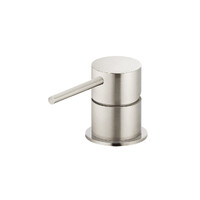 Round Hob Mounted Mixer Brushed Nickel Meir MW12-PVDBN