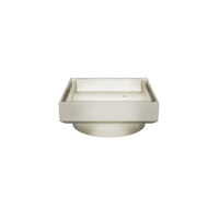 Shower Waste with Tile Insert Brushed Nickel Meir MP06N-T100-PVDBN