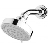 Phoenix Tapware 3 Function Wall Shower Arm and Rose Bathroom Round Chrome IVY YV5901-00