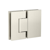 Glass to Glass Shower Door Hinge Brushed Nickel Meir MGA01N-PVDBN