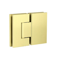 Glass to Glass Shower Door Hinge Tiger Bronze Meir MGA01N-PVDBB