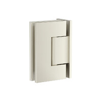 Glass to Wall Shower Door Hinge Brushed Nickel Meir MGA02N-PVDBN