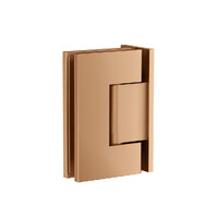 Glass to Wall Shower Door Hinge Lustre Bronze Meir MGA02N-PVDBZ