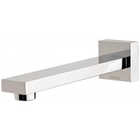 Phoenix Tapware Bathroom Wall Bath Outlet 190mm Spout Chrome Lexi Q LQ776 CHR