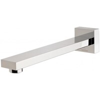 Phoenix Tapware Bathroom Wall Basin Outlet 230mm Spout Chrome Lexi Q LQ775 CHR