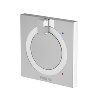 Phoenix Tapware Shower Wall Mixer Circular Dial Chrome Ortho 100-7800-00