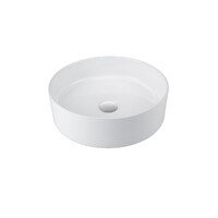 Seima Ceramic Above Counter Basin Round White No Tap Hole NIMOS SBC-027