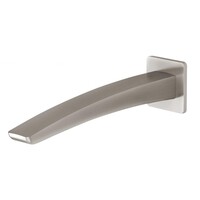Phoenix Tapware Wall Basin Outlet 230mm Brushed Nickel Rush RU775-40