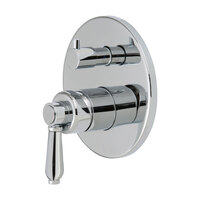 Fienza Wall Mixer Bathroom Shower Tap with Diverter Chrome Eleanor 202102CC
