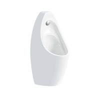 ECT Global Commercial Care Wall Hung Urinal with Smart Demand Sensor Flush Bathroom UNICORN UR01 URSES01
